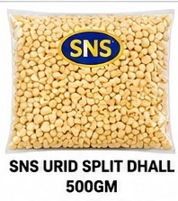 SNS URID SPLIT DHALL 100GM