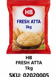 HB FRESH ATTA 1kg