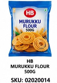 HB MURUKKU FLOUR 500G