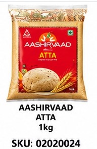 AASHIRVAAD ATTA 1KG