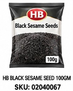 HB BLACK SESAME SEED 100GM