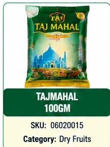 TAJMAHAL 100GM