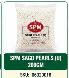 SPM SAGO PEARLS (L) 200GM