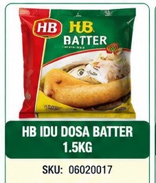 HB IDLI DOSA BATTER 1.5KG