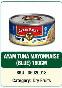 AYAM TUNA MAYONNAISE (BLUE) 160GM