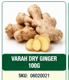 VARAHI DRY GINGER 100G