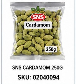 SNS CARDAMOM 250G