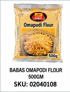 BABAS OMAPODI FLOUR 500GM