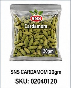 SNS CARDAMOM 20gm