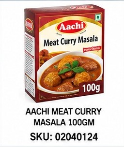 AACHI MEAT CURRY MASALA 100GM