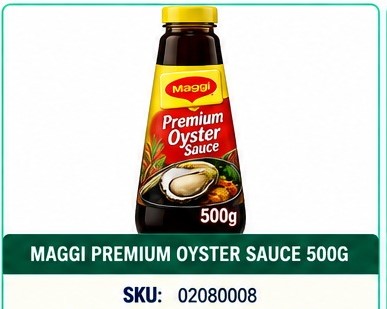 MAGGI PREMIUM OYSTER SAUCE 500G