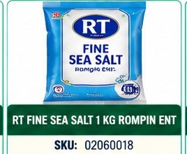 RT FINE SEA SALT 1 KG ROMPIN ENT