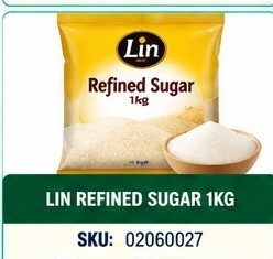 LIN REFINED SUGAR 1KG