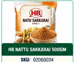HB NATTU SAKKARAI 500GM