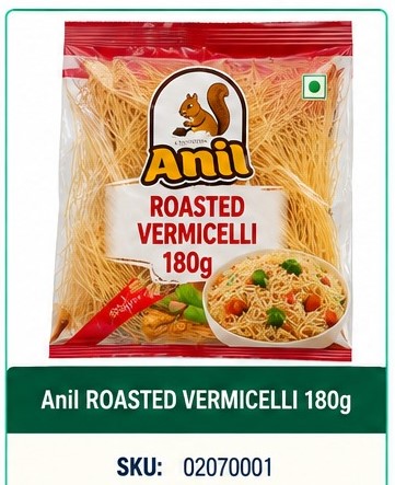 Anil ROASTED VERMICELLI 180g