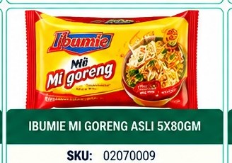 IBUMIE MI GORENG ASLI 5X80GM