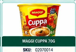 MAGGI CUPPA 70G