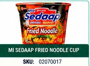 MI SEEDAAP FRIED NOODLE CUP