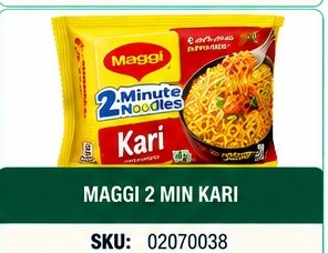 MAGGI 2 MIN KARI