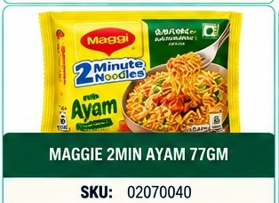 MAGGIE 2MIN AYAM 77GM