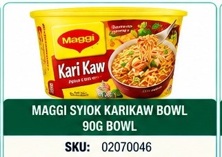 MAGGI SYIOK KARIKAW BOWL 90G BOWL