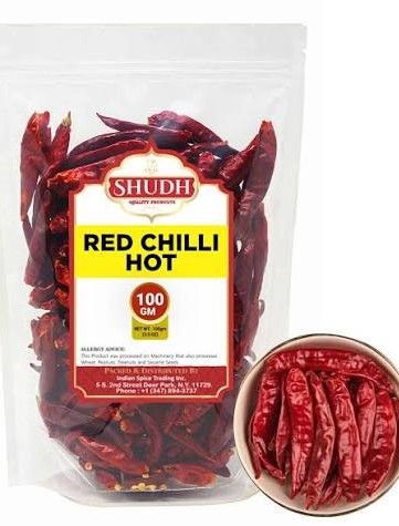 GB RED CHILLI LONG 100 GM