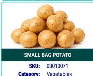 SMALL BAG POTATO
