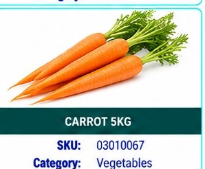 CARROT  5KG