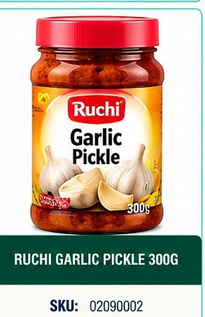 RUCHI GARLIC PICKLE 300G