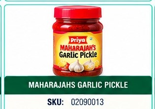 MAHARAJAHS GARLIC PICKLE