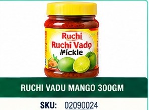 RUCHI VADU MANGO 300GM