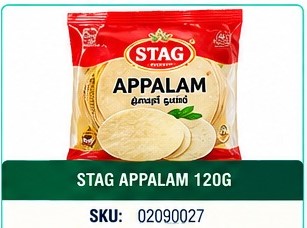 STAG APPALAM 120G