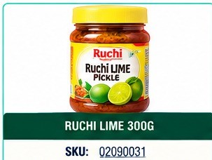 RUCHI LIME 300G