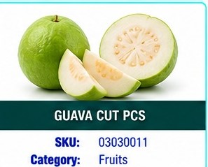 GUAVA CUT PCS