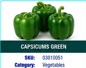 CAPSICUMS GREEN