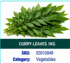 CURRY LEAVES 1KG