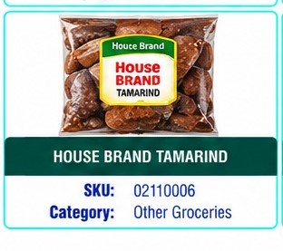 House Brand TAMARIND