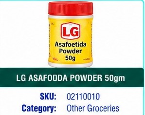 L.G ASAFODIA POWDER 50gm