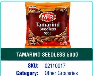 TAMARIND SEEDLESS 500G