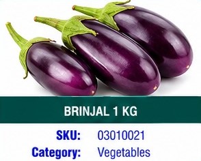 BRINJAL I KG