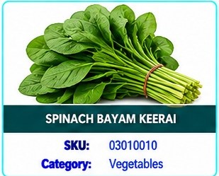 SPINACH bayam KEERAI