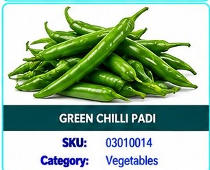 GREEN CHILLI PADI