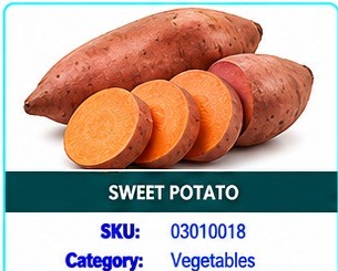 SWEET POTATO 1KG