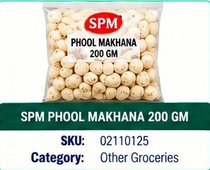 SPM PHOOL MAKHANA 200 GM
