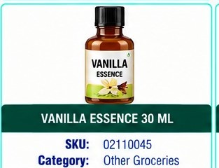 VANILLA ESSENCE 30 ML