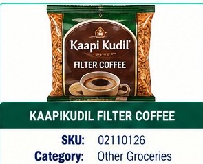 KAAPIKUDIL FILTER COFFEE