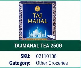 TAJMAHAL TEA 250G