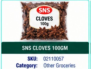 SNS CLOVES 100GM