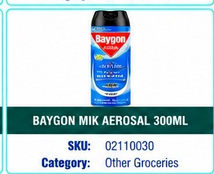BAYGON MIK AEROSAL 300ML