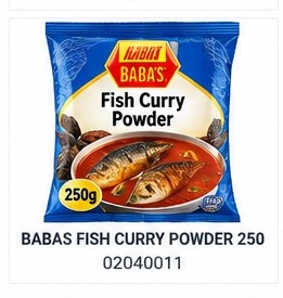 BABAS FISH CURRY POWDER 250